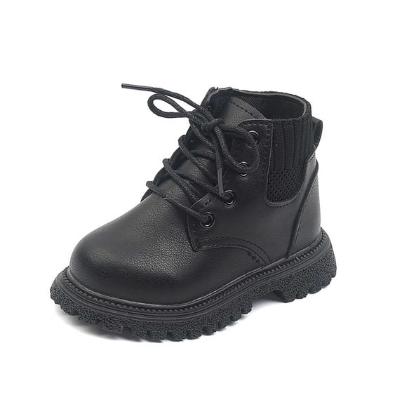lnmuld Boots for Girls Stylish Girls Short Boots for Fall and Winter Soft Sole Footwear Ideal Outdoor Activities and Daily Wear Comfortable Kids Shoes