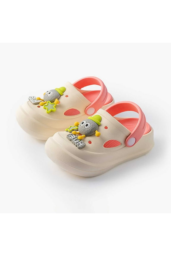 Boys Girls Classic Lightweight Clogs Indoor Outdoor Water Shoes Size:12-13 Years