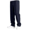 thumbnail image 1 of lnmuld Boys Girls Pants Solid Color Casual Athletic Joggers Sweatpants Elastic Waist Straight Leg Open Bottom Pants with Pockets Size：7-8 Years, 1 of 5