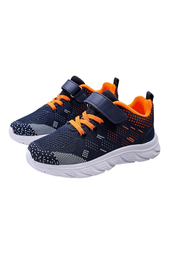 Boys Sneakers,Kids Casual Sports Sneakers Breathable Mesh Lightweight Non Fashion Woven Shoes for Boys Active Play Comfortable Durable Design,Cute Sneakers
