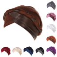 thumbnail image 1 of lnmuld Braided Turban Hat Soft Stretch Head Wrap Fashion Head Cover Size:One Size, 1 of 4