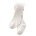 thumbnail image 1 of lnmuld Cotton Socks Baby Knit Tights Footed Leggings Stocking Pants for Girls Boys Soft Warm Comfortable Stretchable Non- Grip Soles Everyday Outfit Size:0-6 Months, 1 of 5