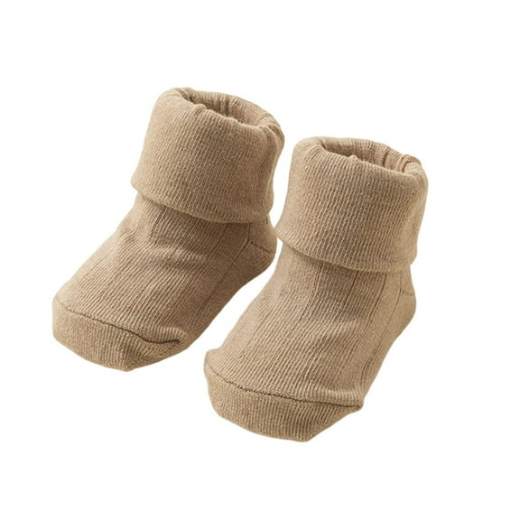 lnmuld Cotton Socks Non Socks for and Toddlers with Dotted Grip Sole Design Soft Breathable Everyday Wear Comfortable Baby Footwear Size:1-3 Years