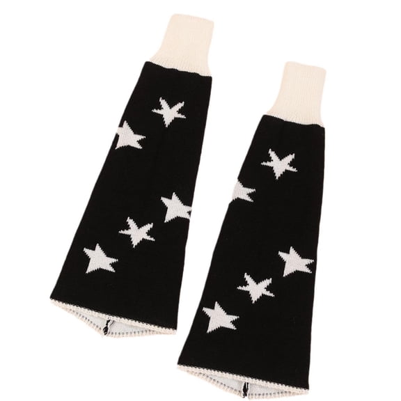 lnmuld Cute Leg Warmers Women's Fashionable Head Pattern Warm Leg Warmer Socks for Autumn and Winter Comfort Size:One Size