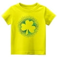 thumbnail image 1 of lnmuld Cute Tops St Patrick's Day Graphic Tee for Kids Festive Holiday Shirt Comfortable Casual Daily Wear Size:3-4 Years, 1 of 5