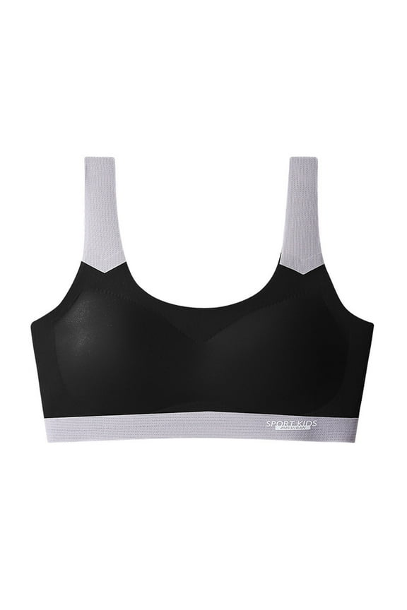 Girls Bras First Training Bra and Sports Top Soft Comfort Solid Color Teen Support Bras for Youth Size:10-13 Years