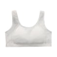thumbnail image 1 of lnmuld Girls Bras Seamless Sports Bra Training Crop Top Soft Comfortable Breathable Underwear for Teenagers and Kids Size:10-11 Years, 1 of 3