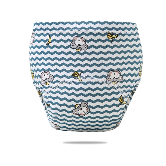 lnmuld Girls Cotton Boxer Briefs Training Underwear Leakproof Absorbent Potty Learning Pants Comfortable Breathable Design for Toddlers Size:6-12 Months