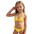 thumbnail image 1 of lnmuld Girls Floral Ruffle Bikini Set 2 Piece Swimwear for Beach & Pool Size:11-12 Years, 1 of 7