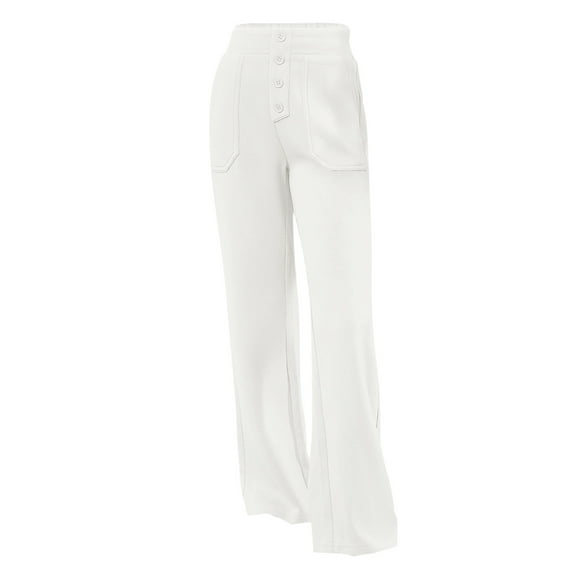 lnmuld Girls Straight Leg Pants Stretchy School Tween Comfortable Everyday Wear Soft Durable Fabric Size:5-6 Years