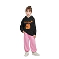 thumbnail image 1 of lnmuld Girls Tops Girls Hooded Sweatshirt Capybara Print Casual Loose Fit Long Sleeve Top for Toddler Kids Soft Comfortable Autumn Winter Outfits Size:5-6 Years, 1 of 5