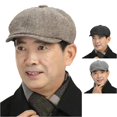 thumbnail image 1 of lnmuld Herringbone Newsboy Cap Panel Baker Boy Hat for Men Size:One Size, 1 of 4