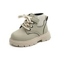 thumbnail image 1 of lnmuld Kids Boots Stylish Girls Short Boots for Fall and Winter for Kids with Soft Soles for Outdoor Activities and Everyday Wear Size:5-5.5 Years, 1 of 8