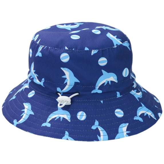 lnmuld Kids Dinosaur Bucket Hat UPF 50+ Wide Brim Sun Protection Outdoor Beach Play Hat for Toddlers Size:4-8 Years