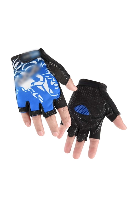 Kids Gloves Breathable Half Finger Sports Gloves for Kids Outdoor Cycling Training Exercise and Play Adventures