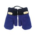 thumbnail image 1 of lnmuld Kids Gloves Winter Thermal Knitted Gloves and Mittens with Detachable Lanyard Double Layer Hand Warmers for Children Size:One Size, 1 of 5