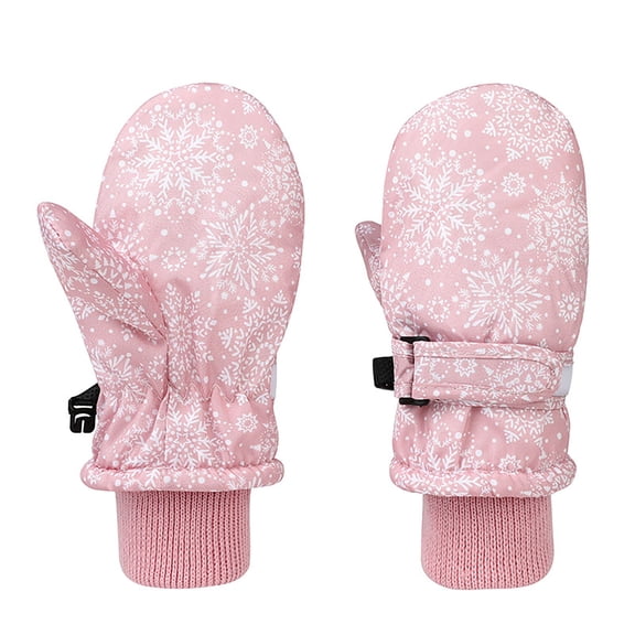 lnmuld Kids Gloves Winter Ski Gloves for Winter Warmth and Water Resistance for Children Size:0.5-2 Years
