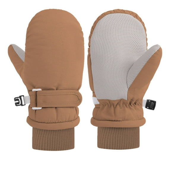 lnmuld Kids Gloves Winter Warm Winter Ski Mittens for Toddlers and Kids with Durable for Outdoor Play Size:2-4 Years