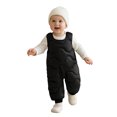 thumbnail image 1 of lnmuld Kids One-piece Solid Color Insulated Winter Jumpsuit for Boys with Detachable Straps All Weather Outdoor Play and Daily Activities Comfortable Romper Size:6-9 Months, 1 of 5