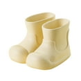thumbnail image 1 of lnmuld Kids Rain Boots for Boys Lightweight Comfortable Outdoor Play Shoes Toddler Youth Non Durable Sole Size:3-4 Years, 1 of 4