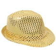 thumbnail image 1 of lnmuld Kids Sequin Detail Performance Hat Stage Dance Dress Up Hat, 1 of 3