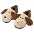 thumbnail image 1 of lnmuld Kids Slippers Adorable Puppy Design Girls Slippers Cozy Indoor Footwear with Sole for Winter Warmth and Comfort Size:13.5, 1 of 8