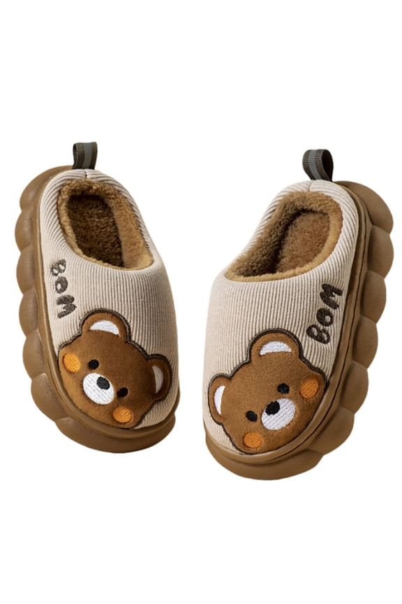 Kids Slippers Dinosaur Slippers for Kids Memory Foam Indoor Winter Warm Comfy Boys Girls Shoes Size:10-11 Years