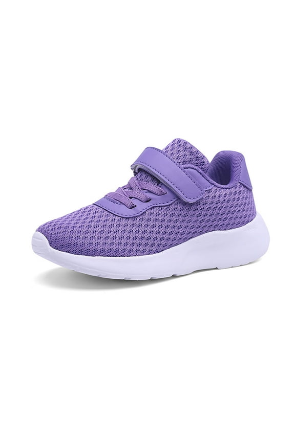 Kids Sneakers Girls Fashion Athletic Sneakers for with Breathable Mesh Upper and Secure Lace Up Design for Everyday Comfort and Style Size:12