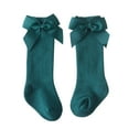thumbnail image 1 of lnmuld Kids Socks Baby Girls Knee-High Stockings Soft Toddler Mid-Calf Socks with Secure Fit for Everyday Comfort and Gentle Care Size:5-7 Years, 1 of 4