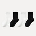 thumbnail image 1 of lnmuld Kids Socks Girls Everyday Comfortable Soft Crew Socks Non Athletic Play School Ankle Socks for Toddler Children Multipack Assorted Colors Size:1-4 Years, 1 of 2