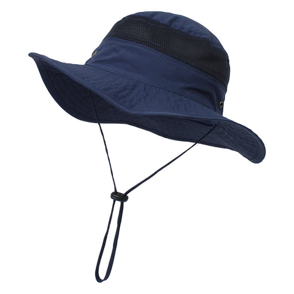 lnmuld Kids Toddler UPF 50+ Wide Brim Adjustable Bucket Sun Hat Outdoor
