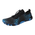 thumbnail image 1 of lnmuld Men Women Barefoot Shoes, Breathable Mesh Shoes for Water Yoga Fitness Hiking Color:Blue,Size:5.5, 1 of 9