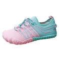 thumbnail image 1 of lnmuld Men Women Barefoot Shoes, Breathable Mesh Shoes for Water Yoga Fitness Hiking Color:Pink,Size:10.5, 1 of 9