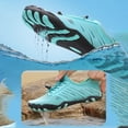 thumbnail image 1 of lnmuld Men Women Barefoot Shoes Breathable Mesh Shoes for Water Yoga Fitness Hiking Color:Sky Blue,Size:9.5, 1 of 5