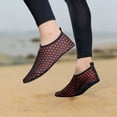 thumbnail image 1 of lnmuld Men Women Water Shoes Non Aqua Socks Solid Color for Beach Pool Surf Yoga Snorkeling Color:Red,Size:6, 1 of 6