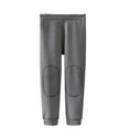 thumbnail image 1 of lnmuld Pants for Girls Kids Soft Warm Midweight Thermal Base Layer Pants Elastic Waistband, 1 of 6
