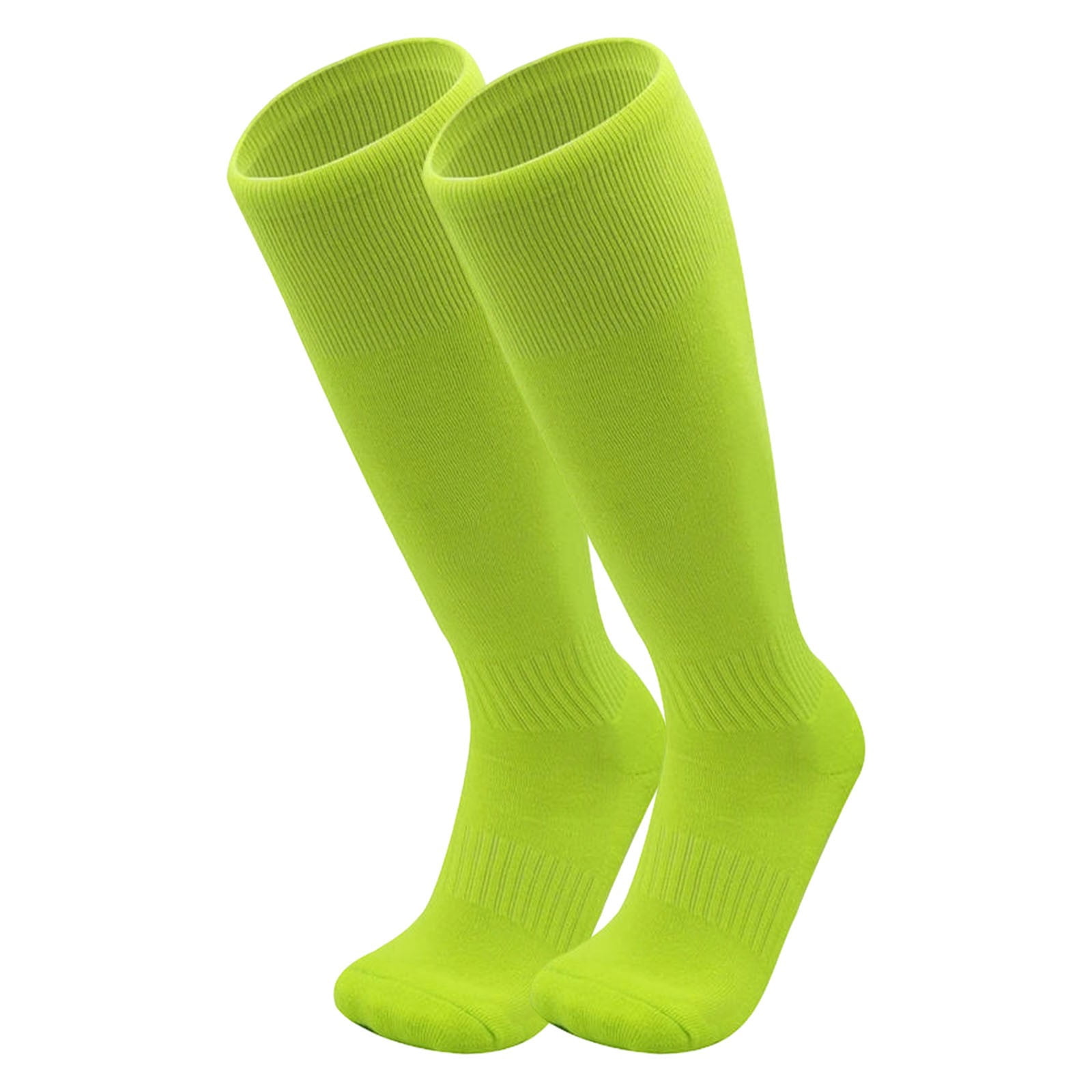 Compaction Socks lnmuld Solid Knee‑High Compression Socks Ribbed Knit Stretch Support ...