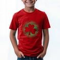 thumbnail image 1 of lnmuld St Patrick's Day Kids Short Sleeve Graphic Tee Festive Holiday Shirt Size:12-13 Years, 1 of 4