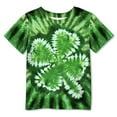 thumbnail image 1 of lnmuld St. Patrick's Day Kids Youth Short Sleeve Shirt Holiday Themed Apparel for Boys Girls Size：10-12 Years, 1 of 4