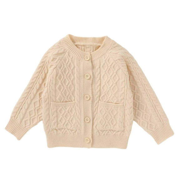 lnmuld Sweaters for Teens Soft and Cozy Boys Sweater Knit Cardigan for and Toddlers for and Fall Seasons Comfortable Baby Outerwear with Classic Design for Everyday Wear Size:80