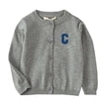 thumbnail image 1 of lnmuld Sweaters for Teens Baby Kids Girls Cardigan Long Sleeve Kid Button Sweater Girl Crew Neck Cardigans Sweater Size:12-18 Months, 1 of 3