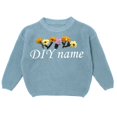 thumbnail image 1 of lnmuld Sweaters for Children's Diy Embroidered Pure Knitted Sweaters Names Custom Made Sweaters Size:2 Years, 1 of 2