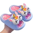thumbnail image 1 of lnmuld Toddler Boys Kids Summer Cartoon Thick Sole Indoor Outdoor Slide Sandals Slippers Size:7.5-8 Years, 1 of 3