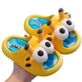 thumbnail image 1 of lnmuld Toddler Boys Kids Summer Cartoon Thick Sole Indoor Outdoor Slide Sandals Slippers Size:8.5-9 Years, 1 of 3