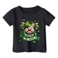 thumbnail image 1 of lnmuld Tops for Teens St Patrick's Day Themed Casual Short Sleeve Tee for Toddler Girls and Boys Size:8-9 Years, 1 of 3