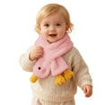 thumbnail image 1 of lnmuld Winter Kids Scarf with Playful Goose Design Soft Thickened Warm Neck Wrap for Children Cold Weather Size:2-8 Years, 1 of 5