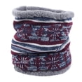 thumbnail image 1 of lnmuld Winter Thermal Neck Gaiter Lined Knit Tube Loop for Ski Snowboard Cold Weather Face Size:One Size, 1 of 5