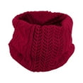 thumbnail image 1 of lnmuld Winter Wool Neck Warmer Scarf Double Layer Knit Design for Men and Women Cold Weather Size:One Size, 1 of 4