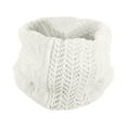 thumbnail image 1 of lnmuld Winter Wool Neck Warmer Scarf Double Layer Knit Design for Men and Women Cold Weather Size:One Size, 1 of 4