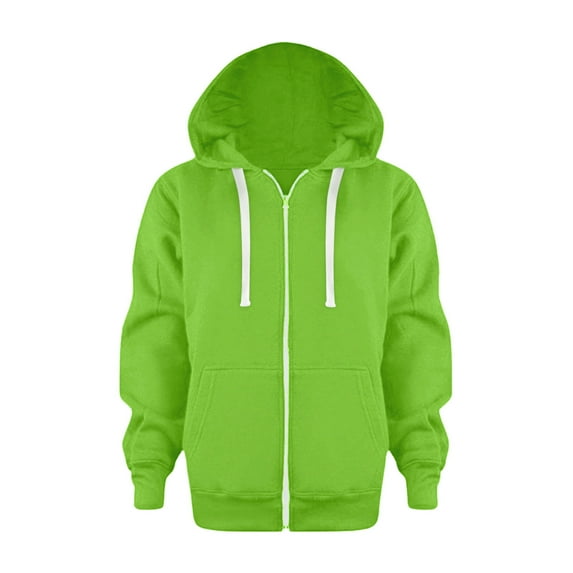 lnmuld Zip Up Hoodie,Boys Hoodies & Sweatshirts Zip Up Jacket Solid Color Long Sleeve Warm Comfortable Kids Outerwear Casual Pullover Top Size:11-12 Years